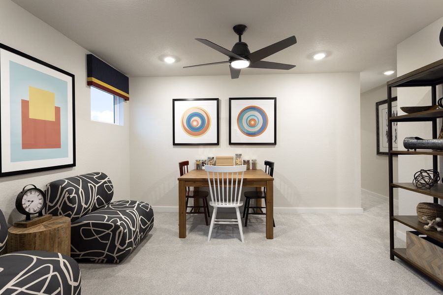 Furnished interior view inside a new home in Avondale, San Antonio (Image 10).