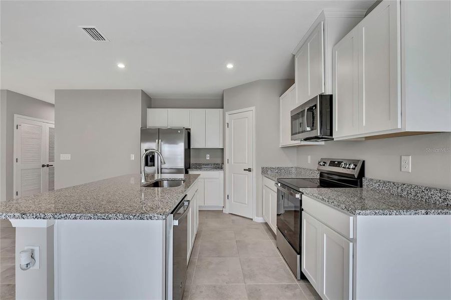 Furnished interior view inside a new home in , Sumterville (Image 14).