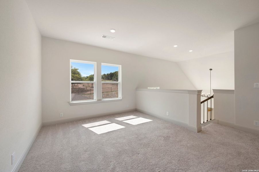 Spacious, unfurnished interior of a new home in Windsong - Legacy Series, Boerne (Image 35).