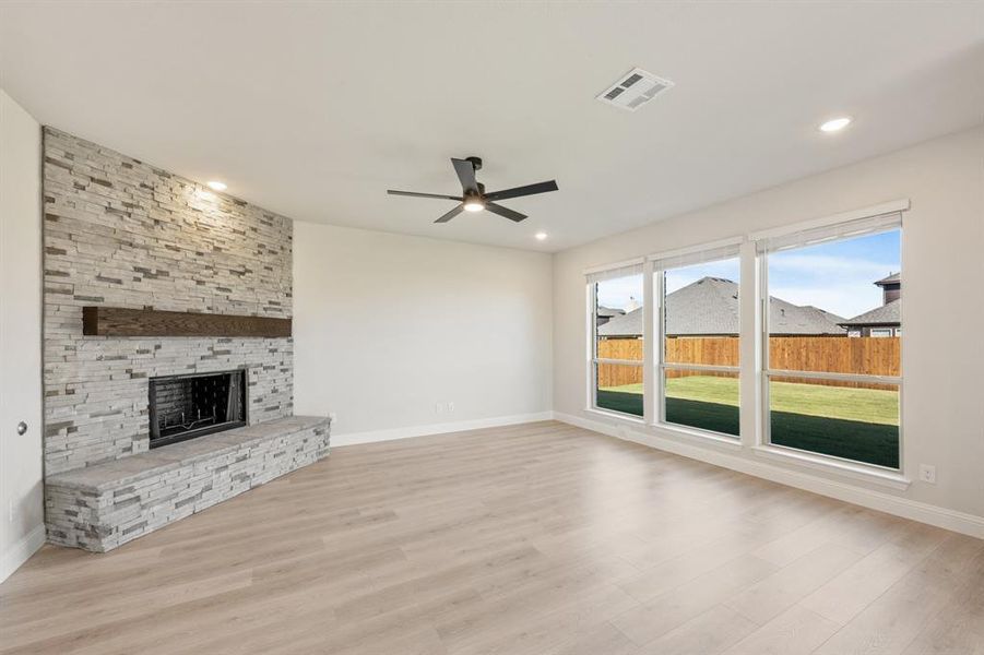 Spacious, unfurnished interior of a new home in Meadow Vista 60-65, Anna (Image 18). Spacious, unfurnished interior of a new home in Meadow Vista 60-65, Anna (Image 18).