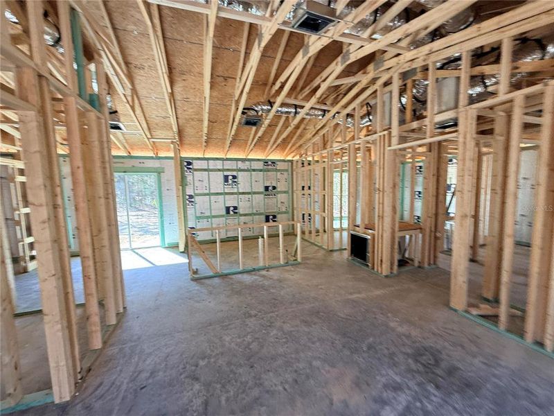 In-progress construction of a new home in , Dunnellon, FL (Image 9).