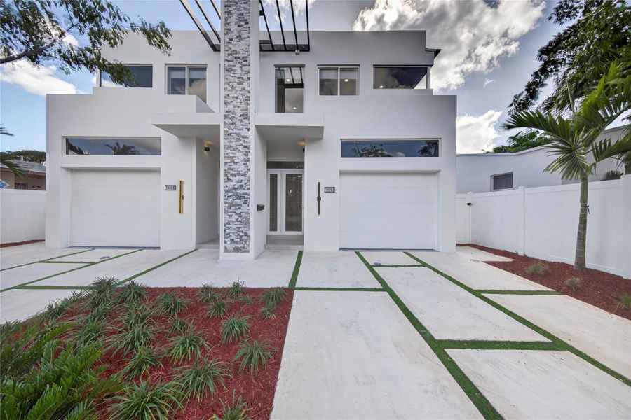 1408 A is the home on the right