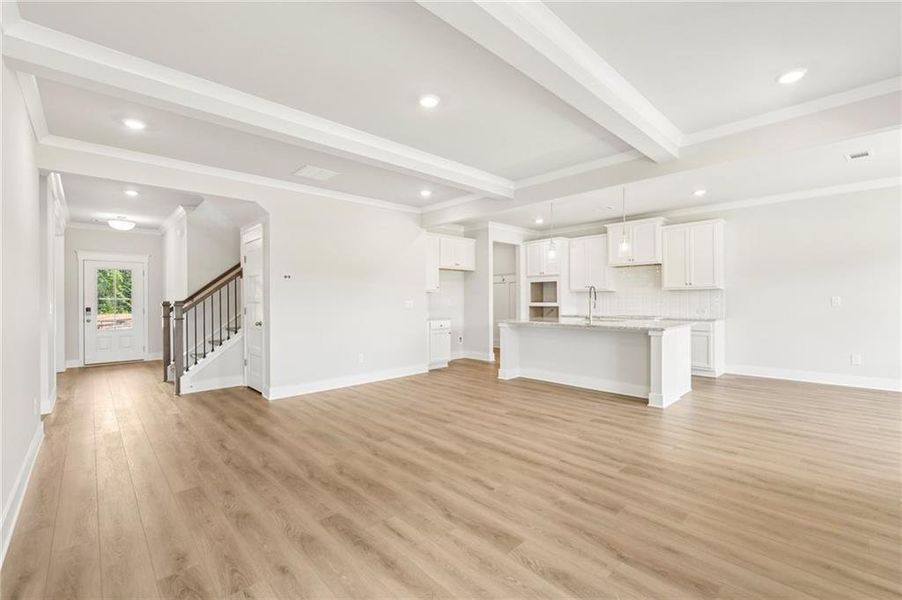 Spacious, unfurnished interior of a new home in Fowler Farms, Auburn (Image 36).