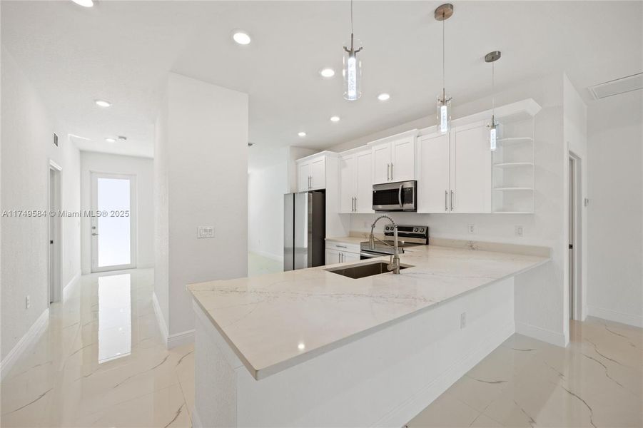Furnished interior view inside a new home in , Lehigh Acres (Image 6).