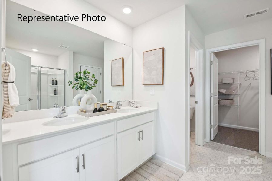 Furnished interior view inside a new home in Woodhaven at Chester, Chester (Image 11).