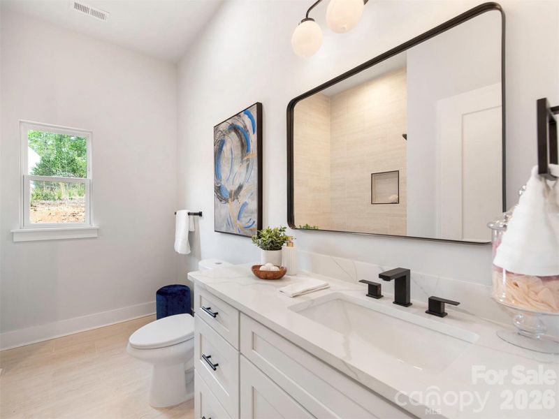 Furnished interior view inside a new home in , Stanfield (Image 16).