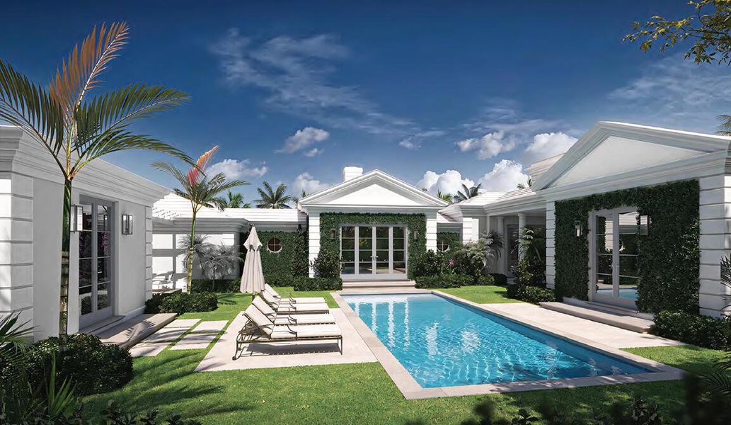 Exterior details and patio area of a home in , Palm Beach (Image 4).