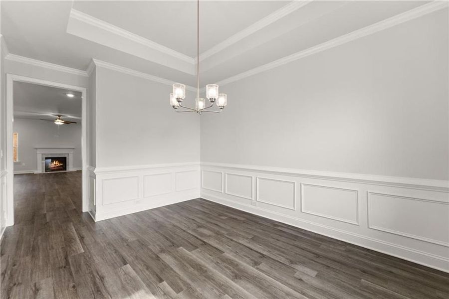 Spacious, unfurnished interior of a new home in Wood Creek Landing, Leland (Image 13).