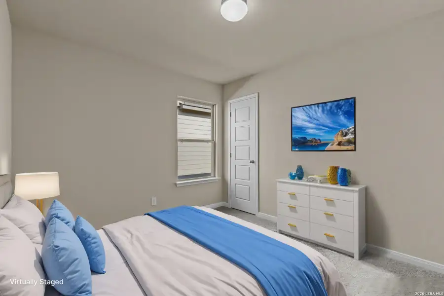 Furnished interior view inside a new home in Park Place, New Braunfels (Image 6).