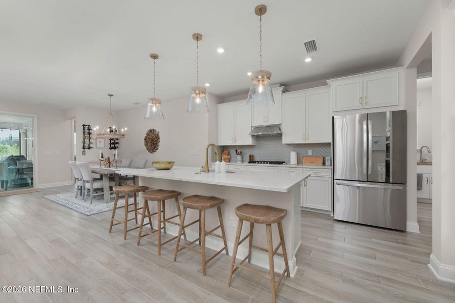 Furnished interior view inside a new home in RiverTown, St. Johns (Image 6).