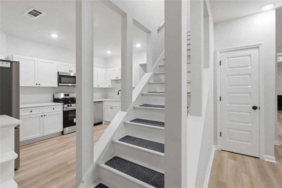 Furnished interior view inside a new home in Trinity Park, McDonough (Image 37).