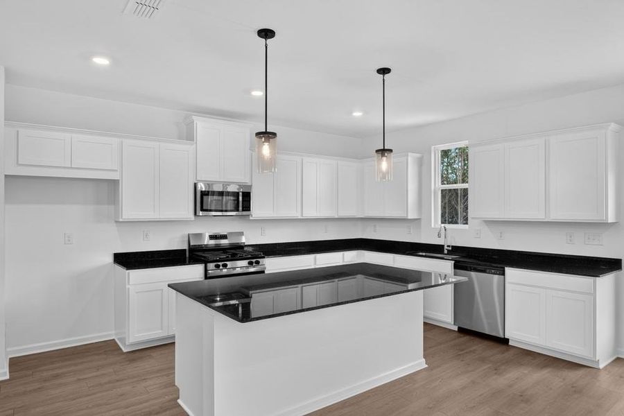 Furnished interior view inside a new home in Heritage River, Euharlee (Image 4).
