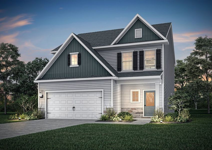 Rendering of the Palmer during day time