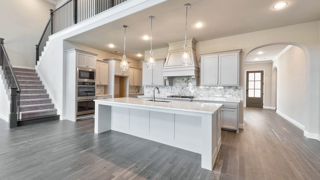 Representative furnished interior of a home built from the 531A by Britton Homes in StarView, Prosper (Image 4).