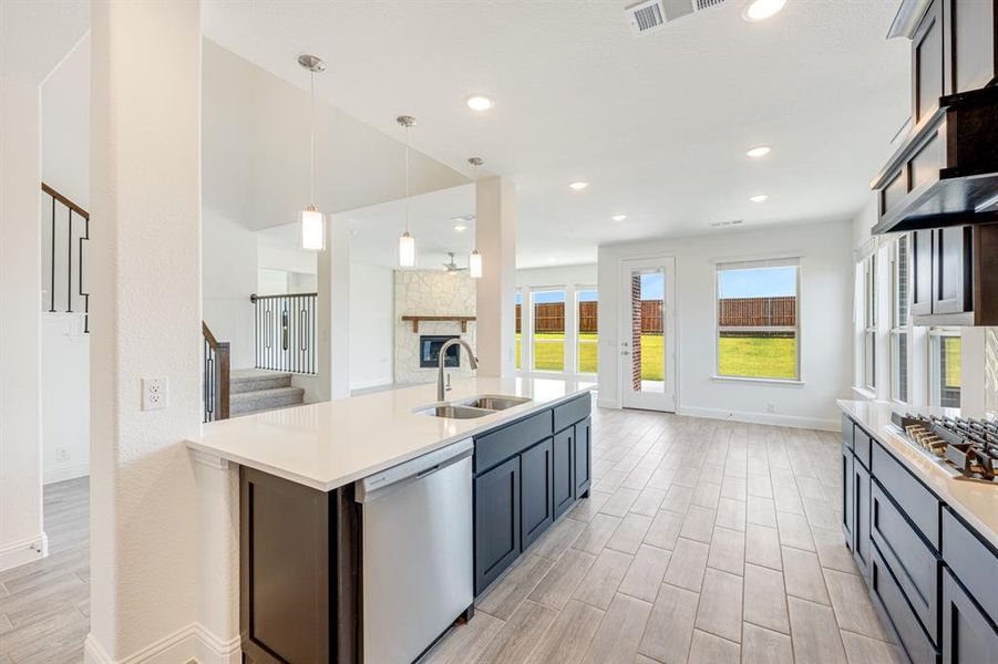 Furnished interior view inside a new home in Hampton Park, Glenn Heights (Image 15).