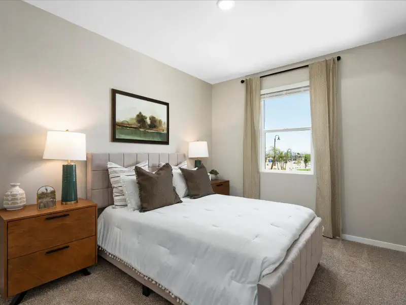 Furnished interior view inside a new home in Silva Farms - Estate Series, Goodyear (Image 10).