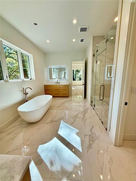 In-progress construction of a new home in , Sandy Springs, GA (Image 80).