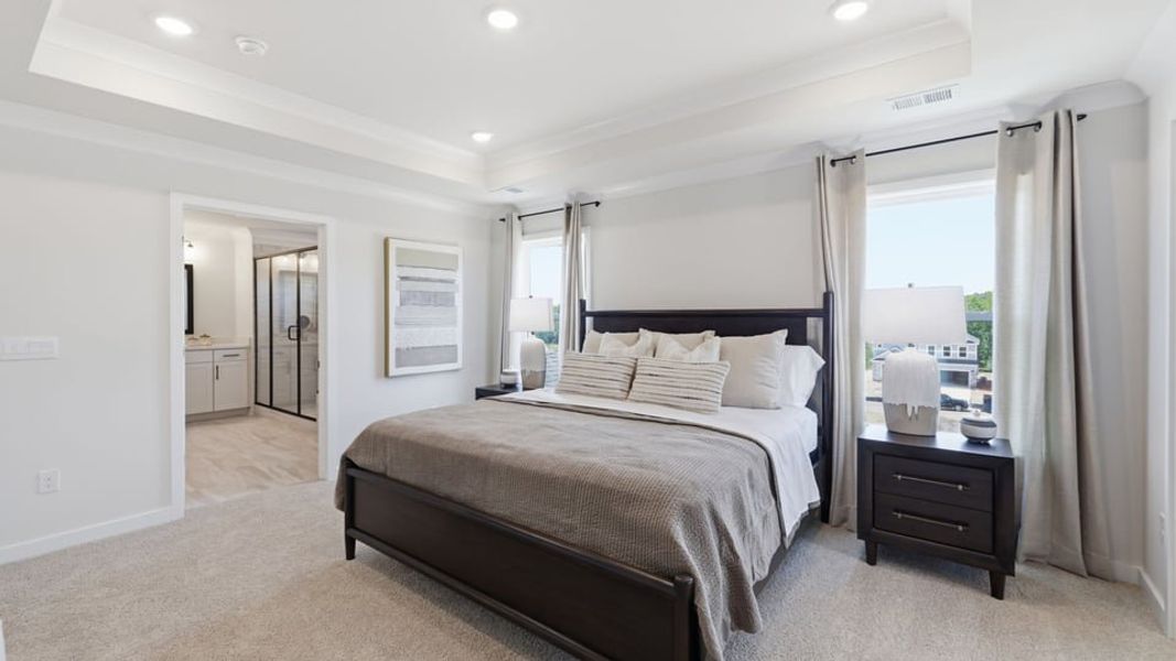 Furnished interior view inside a new home in Adams Glen, Greenville (Image 41).