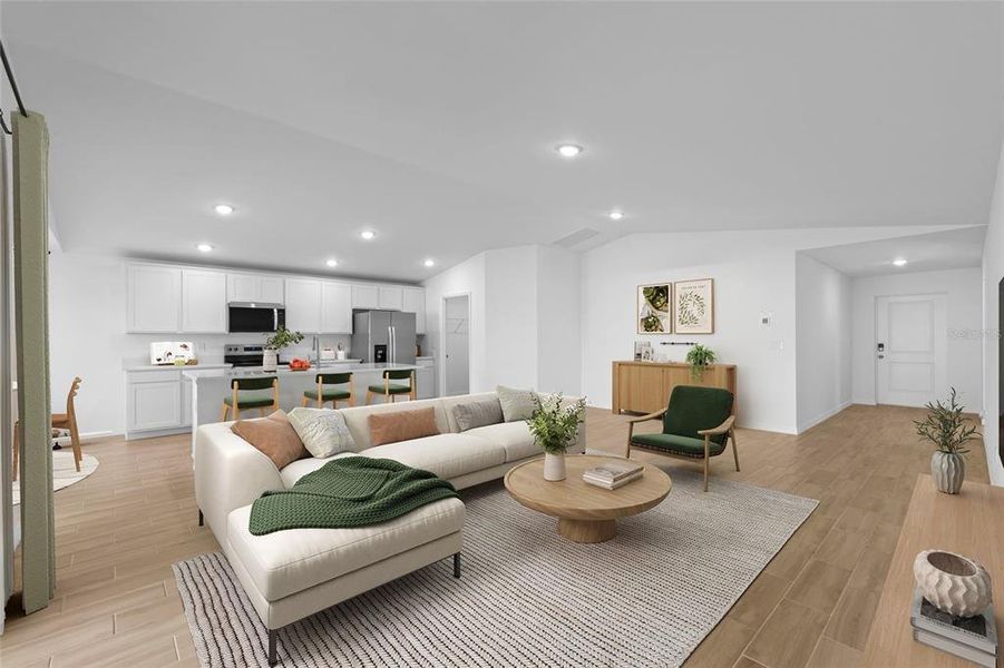 Furnished interior view inside a new home in , Port Charlotte (Image 3).