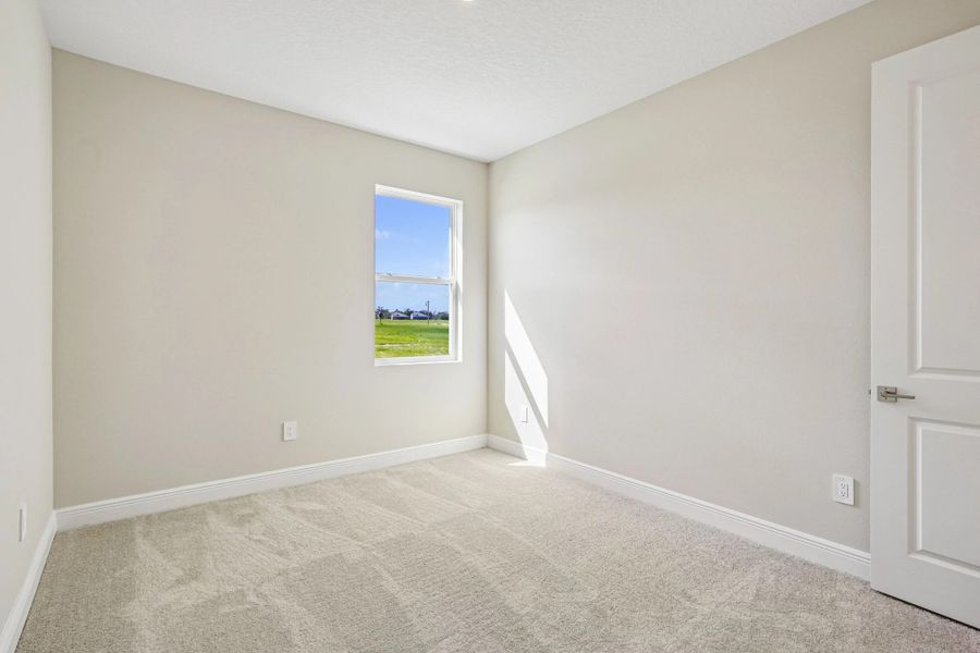 Off the kitchen space you will find bedroom 4
