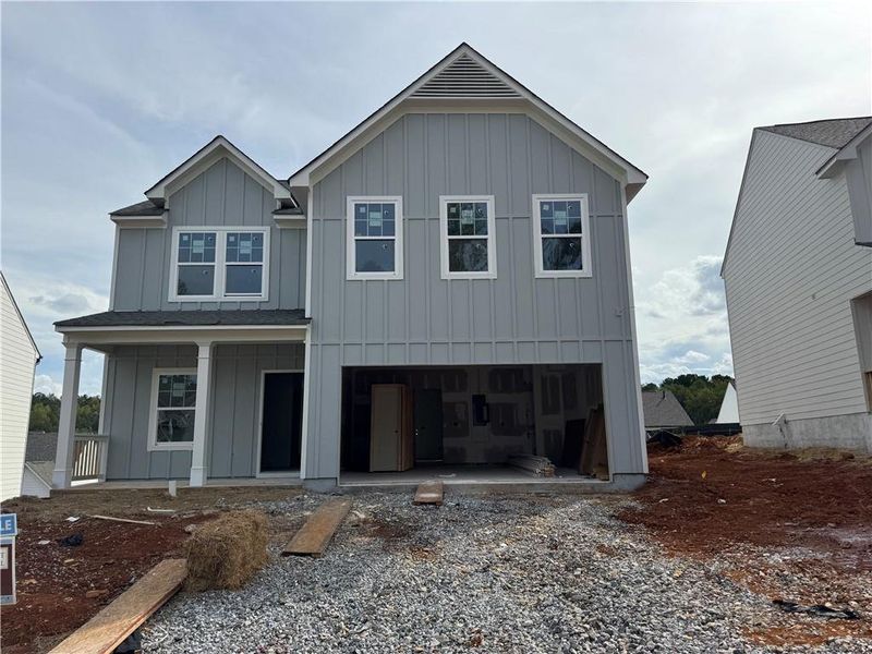 In-progress construction of a new home in The Reserve at Willow Oaks, Canton, GA (Image 7).