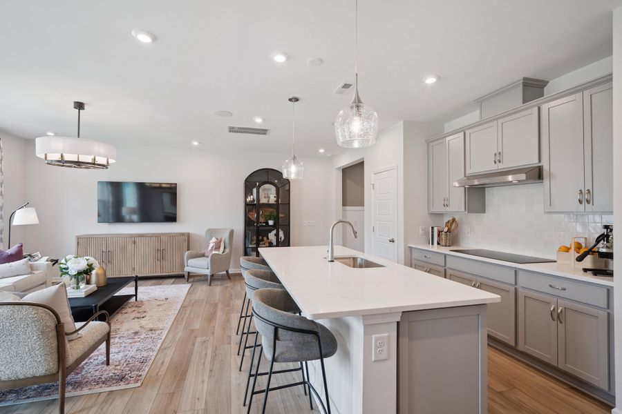 Furnished interior view inside a new home in Millstone, Cramerton (Image 7).