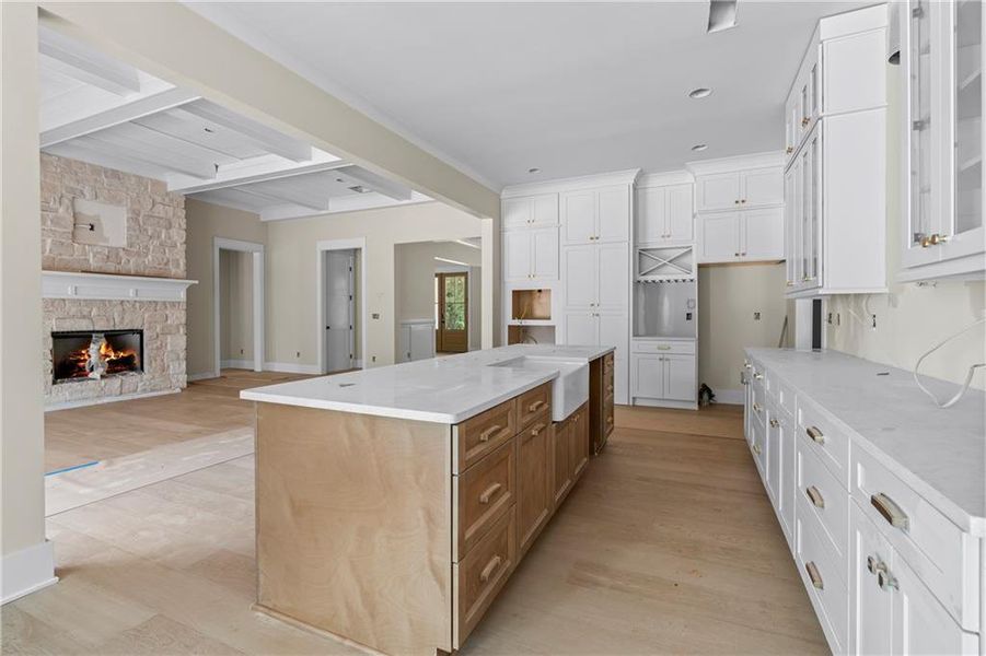 Furnished interior view inside a new home in , Bishop (Image 8).