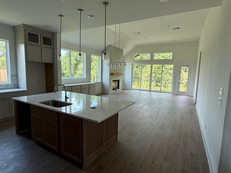 Furnished interior view inside a new home in Kresston, Montgomery (Image 4). Furnished interior view inside a new home in Kresston, Montgomery (Image 4).