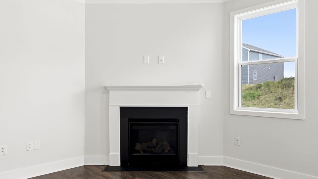 Spacious, unfurnished interior of a new home in Reserve at Tap Root Farms, Fletcher (Image 22). Spacious, unfurnished interior of a new home in Reserve at Tap Root Farms, Fletcher (Image 22).