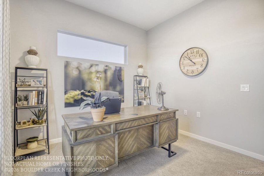 Furnished interior view inside a new home in , Fort Collins (Image 31).