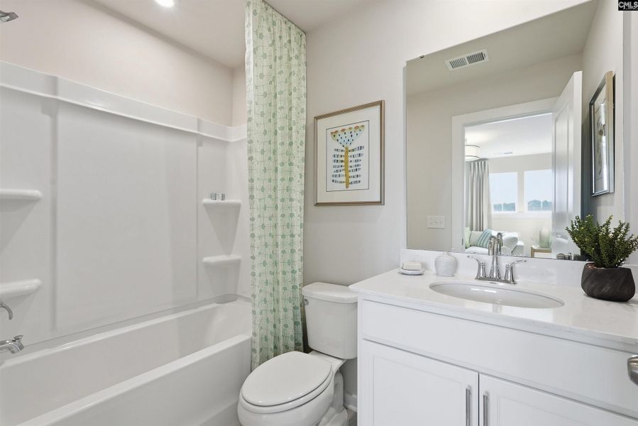 Furnished interior view inside a new home in Boykin Hills, Chapin (Image 33).