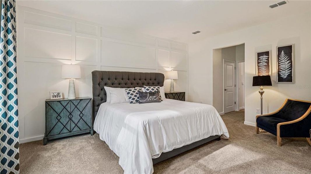 Furnished interior view inside a new home in Ocala Preserve, Ocala (Image 16).
