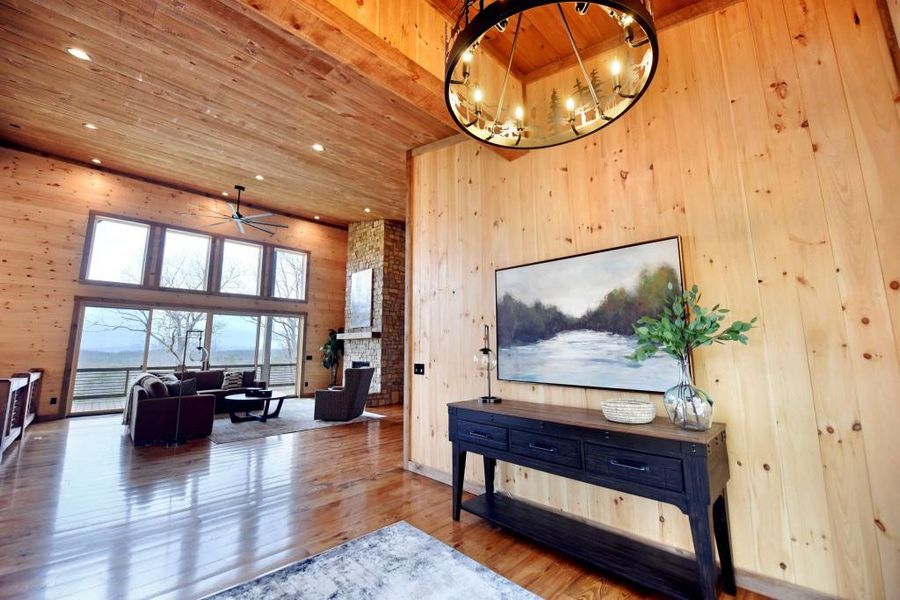 Furnished interior view inside a new home in , Blue Ridge (Image 3). Furnished interior view inside a new home in , Blue Ridge (Image 3).