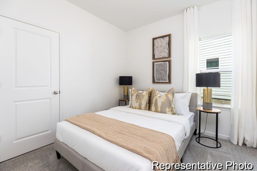 Furnished interior view inside a new home in River Rock, Winston-Salem (Image 22).