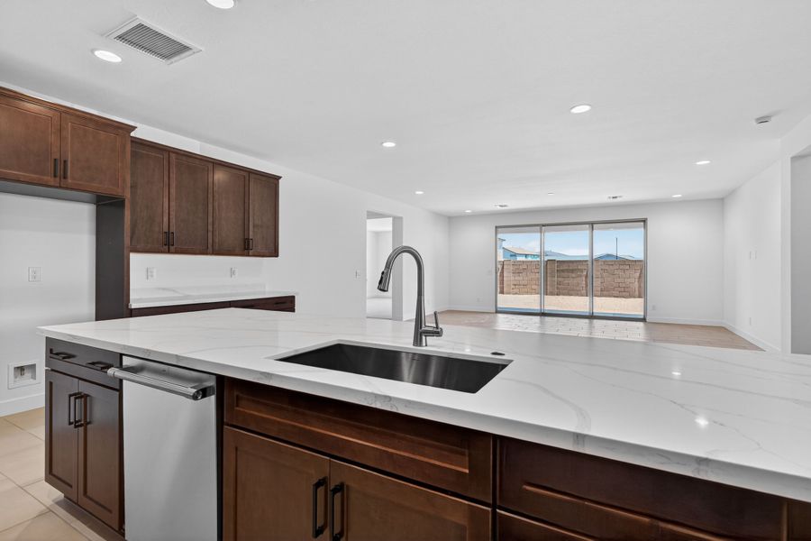 Furnished interior view inside a new home in Artisan at Asante, Surprise (Image 6).