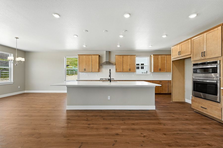 Furnished interior view inside a new home in Hillside at Crystal Valley Destination Collection, Castle Rock (Image 5).