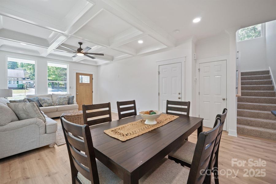 Furnished interior view inside a new home in , Denver (Image 13).