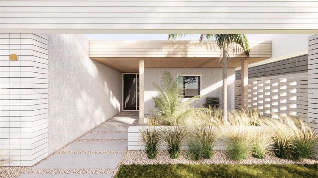 Exterior details and patio area of a home in , Lady Lake (Image 30).