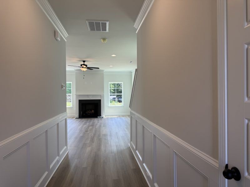Spacious, unfurnished interior of a new home in Miller's Reserve, Winston-Salem (Image 19).