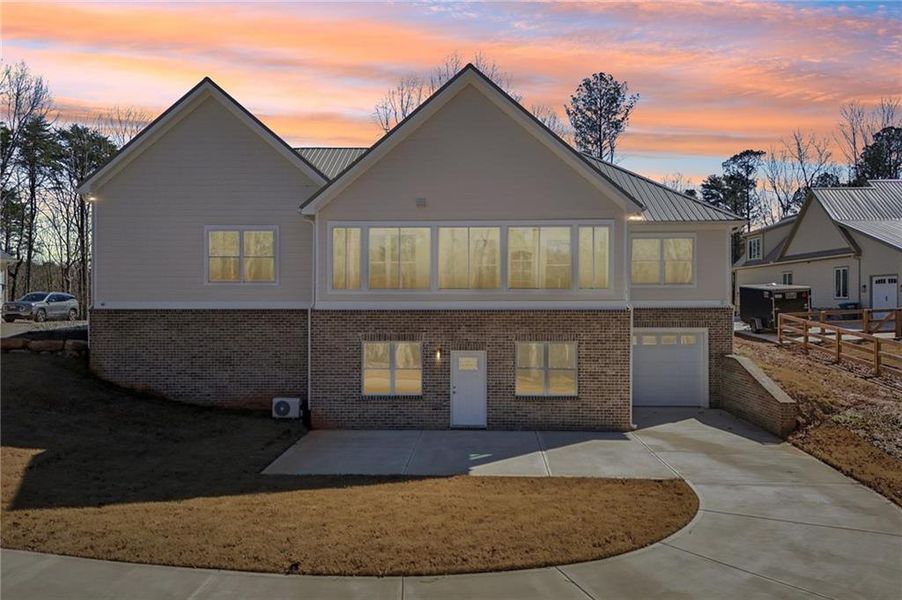 Front exterior of a new home in , Canton, GA, highlighting curb appeal (Image 32).