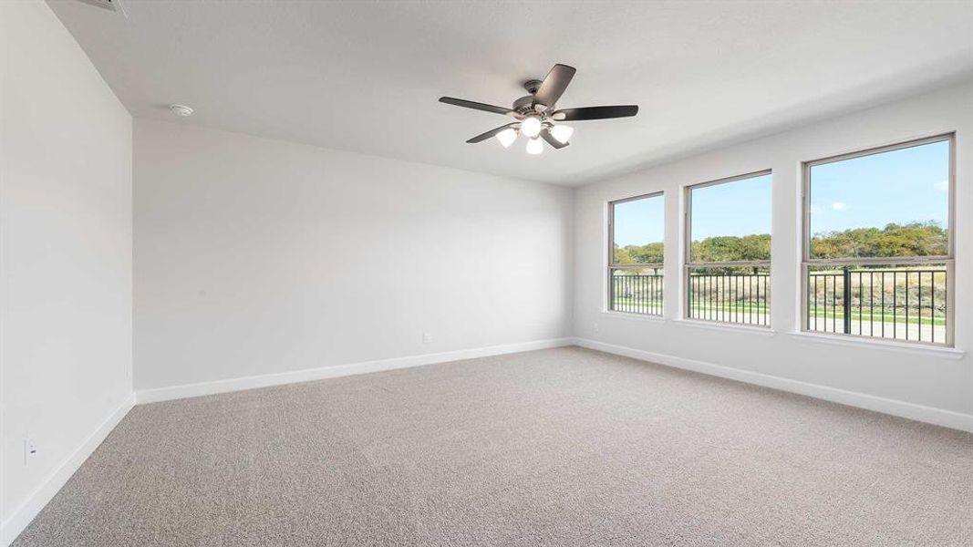 Spacious, unfurnished interior of a new home in The Heights At Uptown Celina 45', Celina (Image 12).