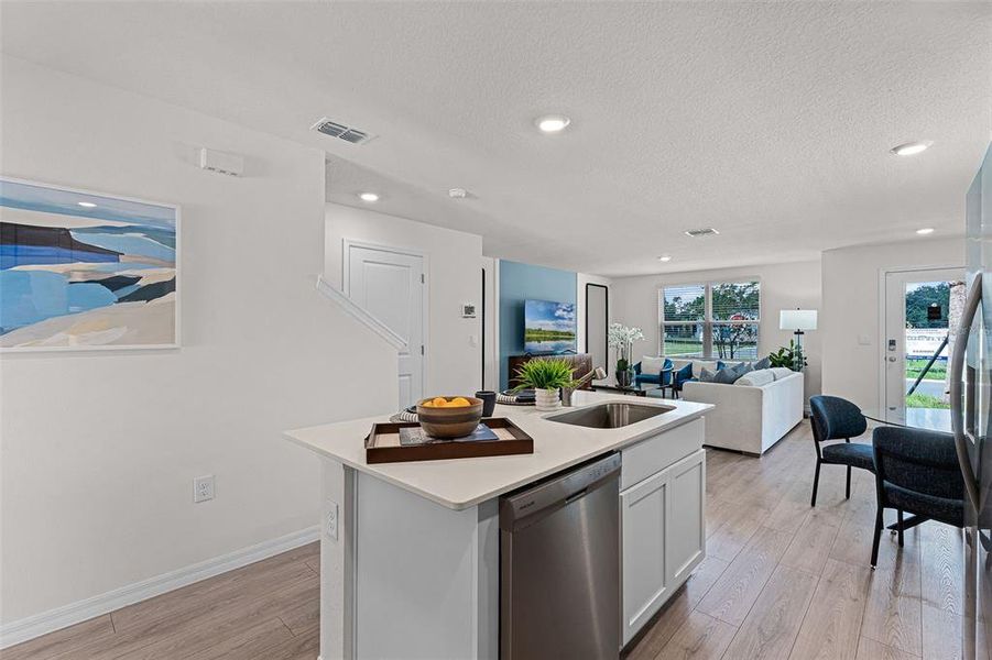 Furnished interior view inside a new home in Evergreen Park, Kissimmee (Image 22).