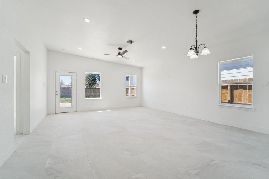 Spacious, unfurnished interior of a new home in , La Porte (Image 13). Spacious, unfurnished interior of a new home in , La Porte (Image 13).