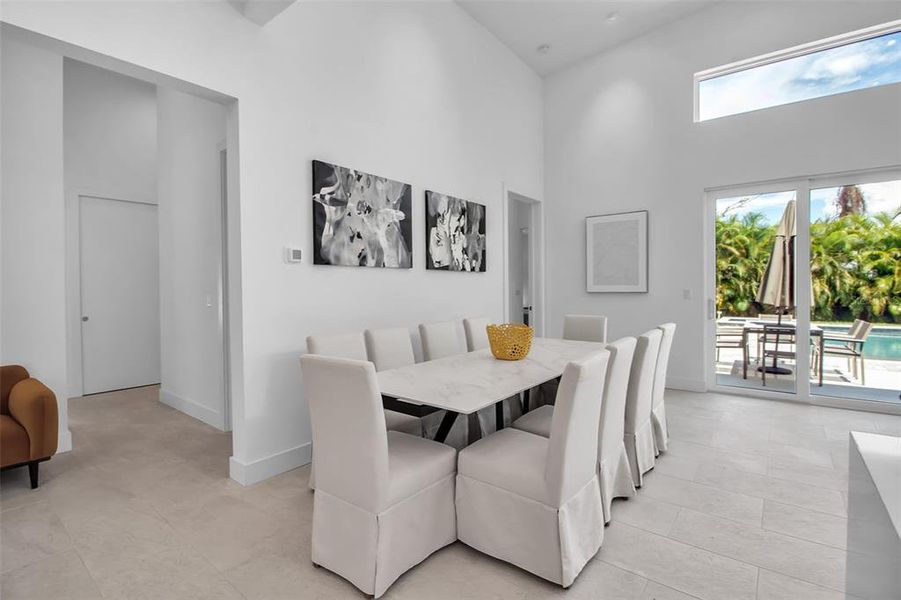 Furnished interior view inside a new home in , Sarasota (Image 15).