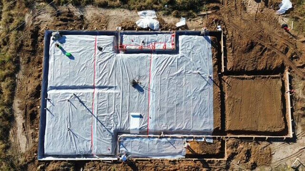 In-progress construction of a new home in , Summerville, SC (Image 4).