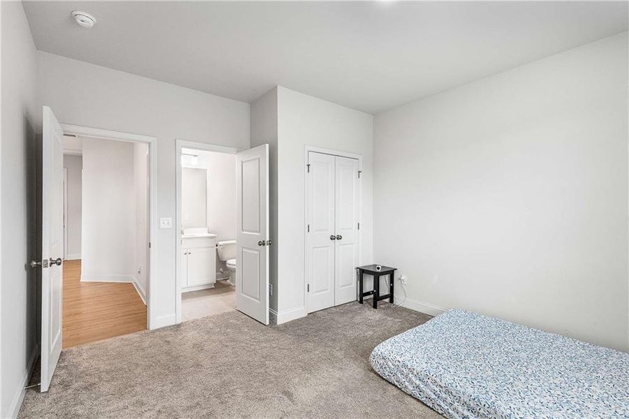 Furnished interior view inside a new home in Carmichael Farms, Canton (Image 31).