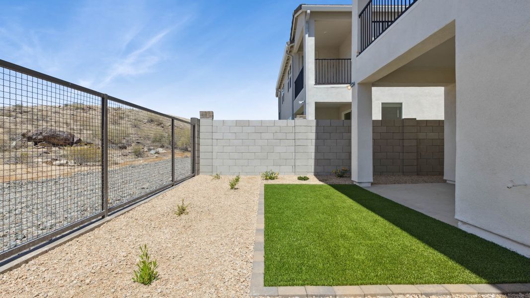 Exterior details and patio area of a home in Avance, Phoenix (Image 3).