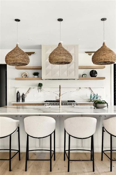 Furnished interior view inside a new home in , Atlanta (Image 42).