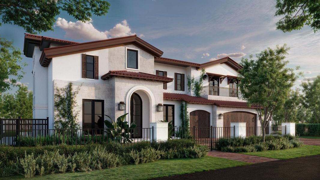 Front exterior of a new home in , Boca Raton, FL, highlighting curb appeal (Image 19).