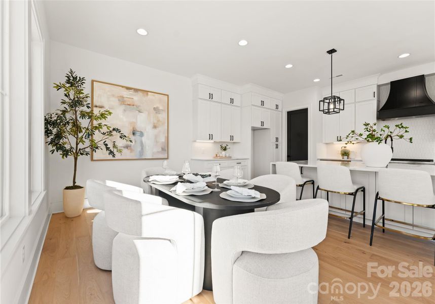 Furnished interior view inside a new home in , Charlotte (Image 12). Furnished interior view inside a new home in , Charlotte (Image 12).